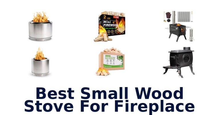 best small wood stove for fireplace