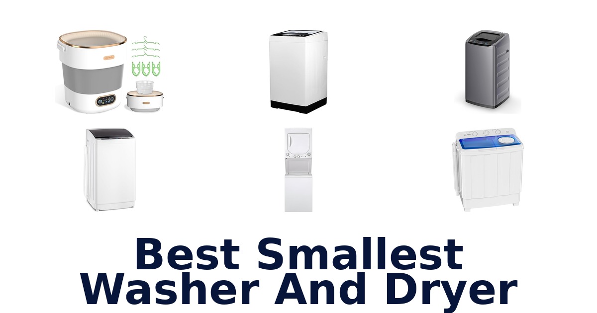best smallest washer and dryer