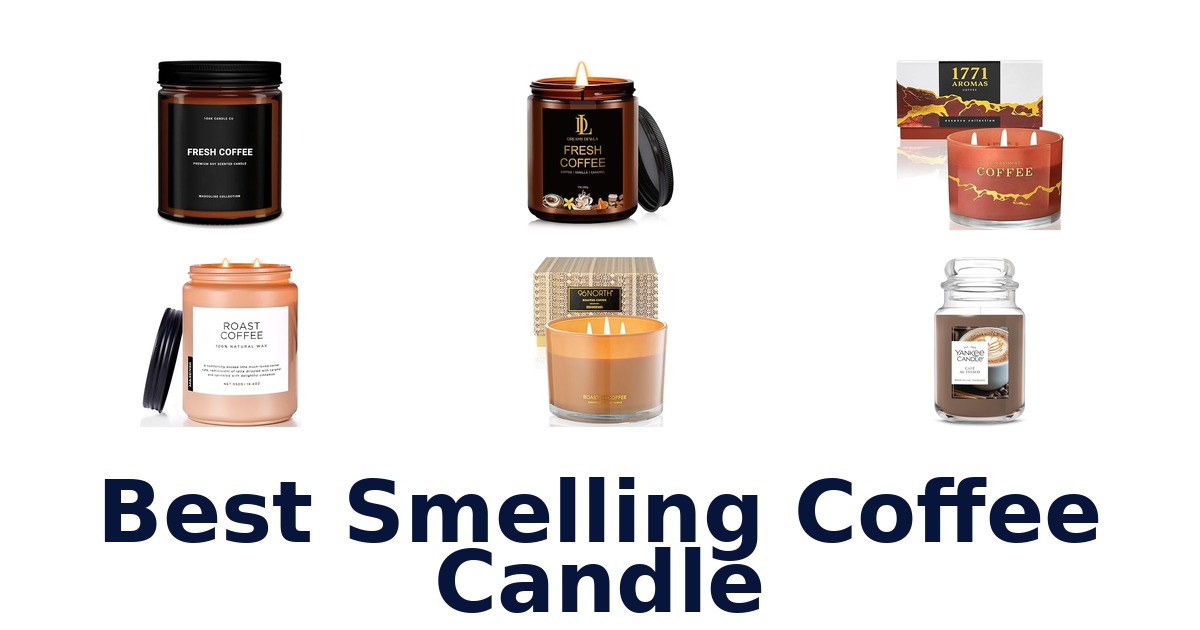 best smelling coffee candle