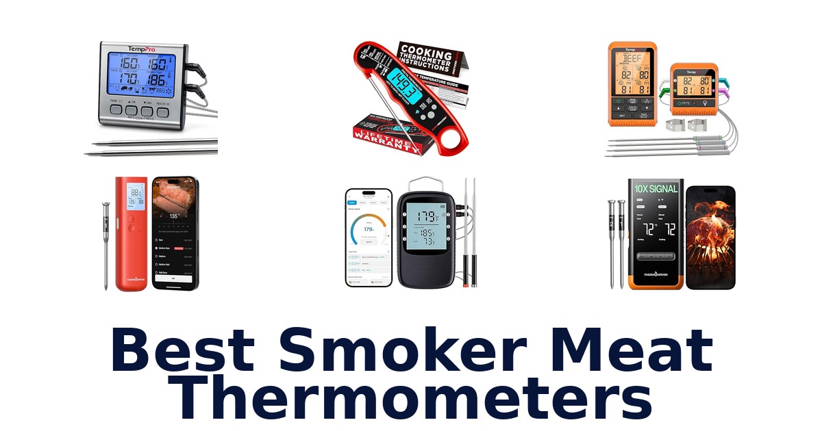 best smoker meat thermometers
