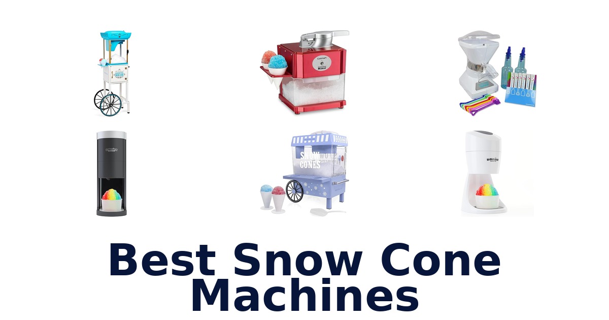 best snow cone machines