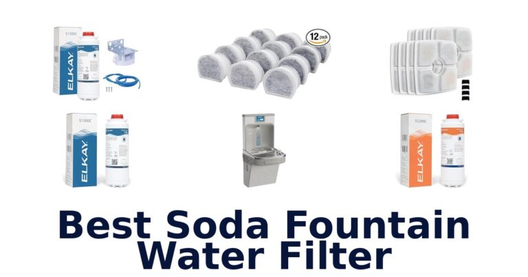 best soda fountain water filter