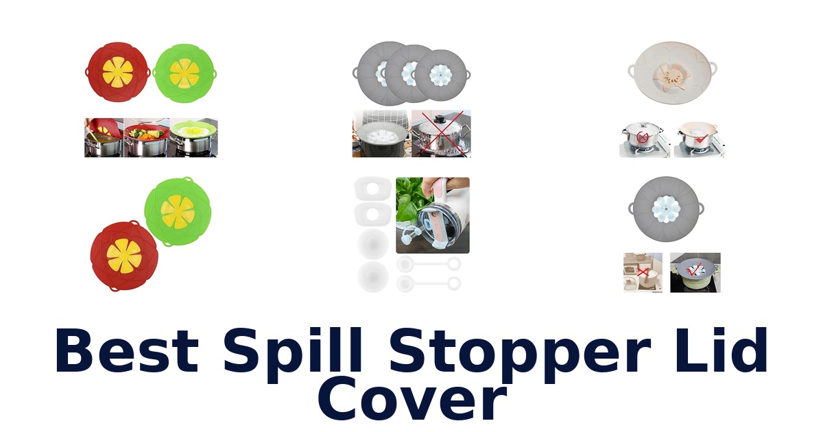 best spill stopper lid cover