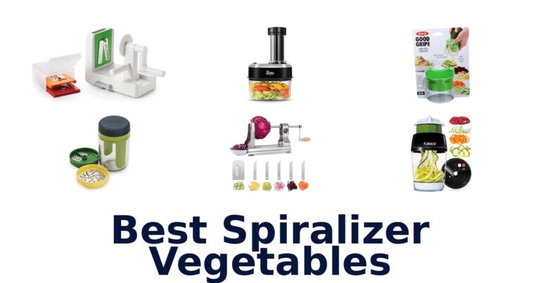 best spiralizer vegetables