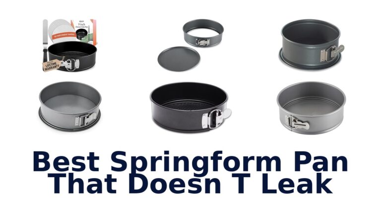best springform pan that doesn t leak