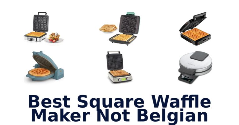 best square waffle maker not belgian