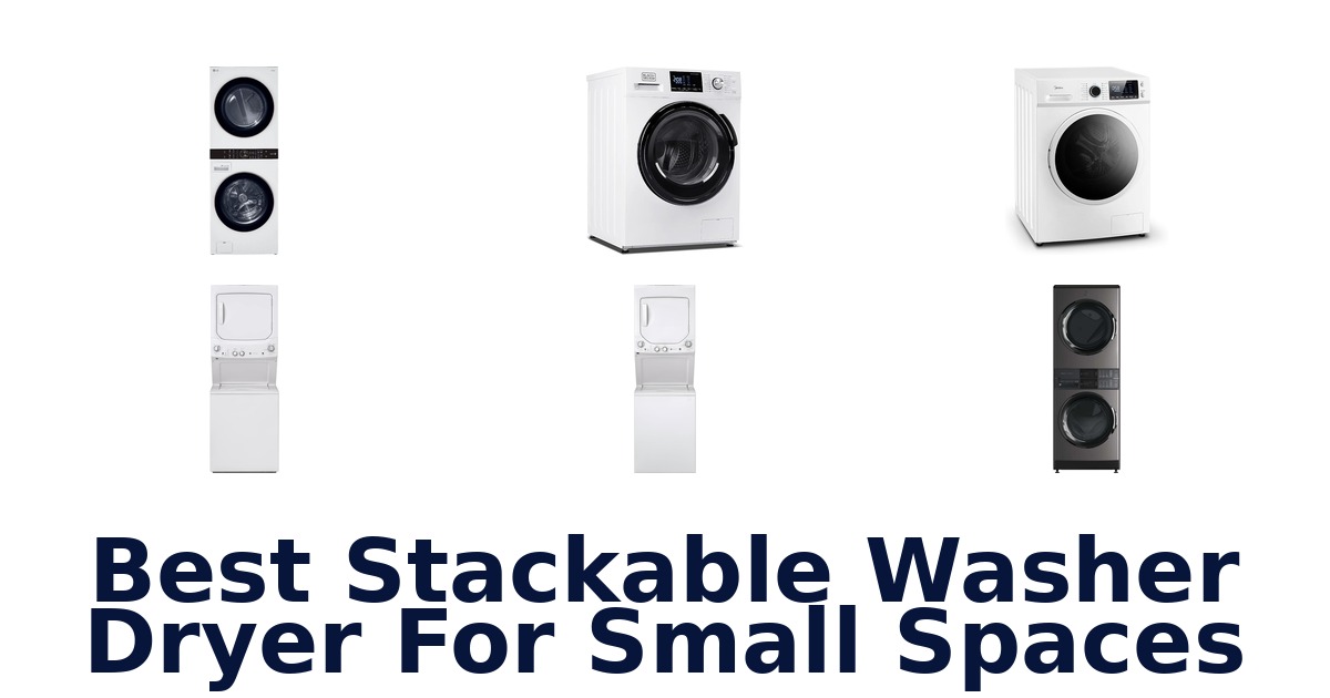 best stackable washer dryer for small spaces