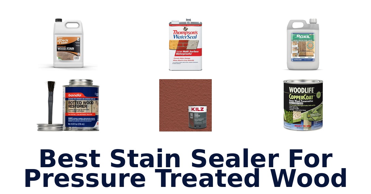 best stain sealer for pressure treated wood