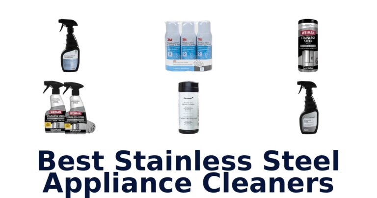 best stainless steel appliance cleaners