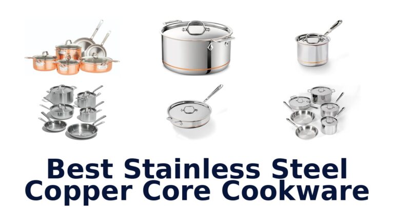 best stainless steel copper core cookware