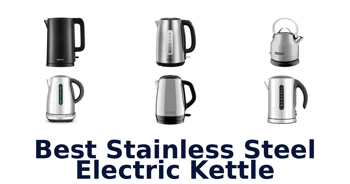 best stainless steel electric kettle