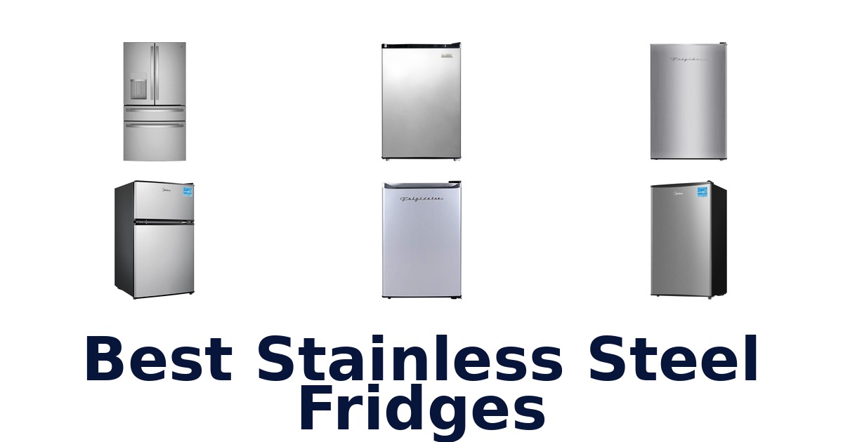 best stainless steel fridges