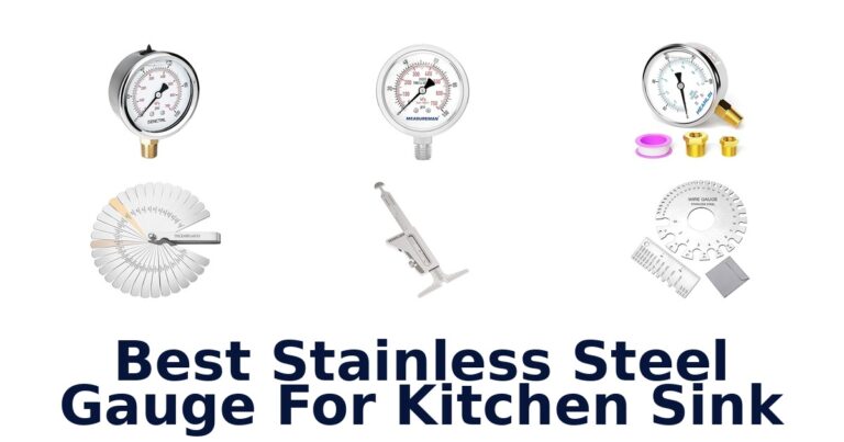 best stainless steel gauge for kitchen sink