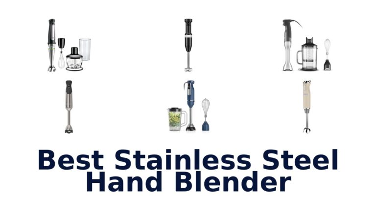 best stainless steel hand blender