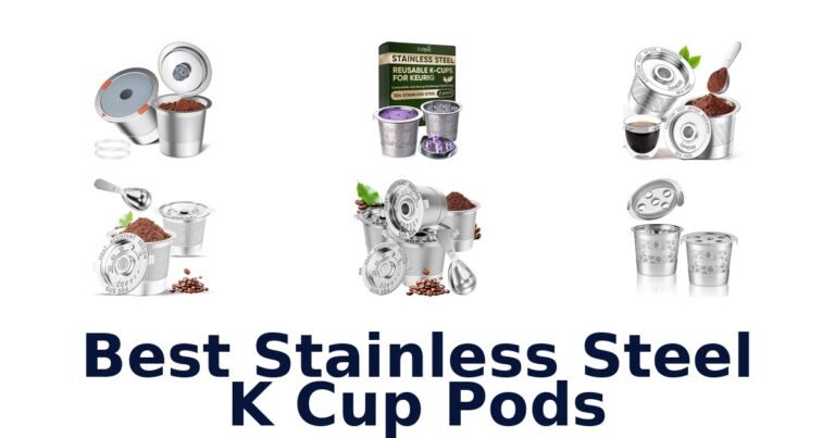 best stainless steel k cup pods
