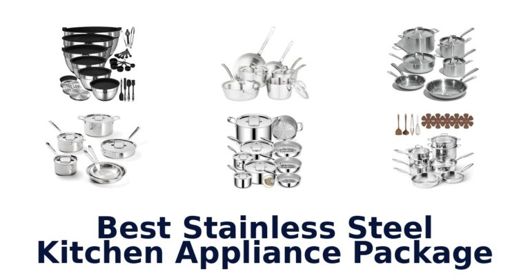 best stainless steel kitchen appliance package