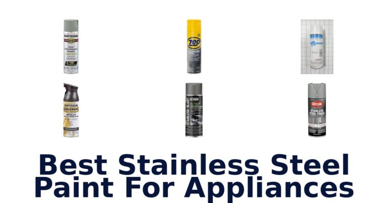 best stainless steel paint for appliances