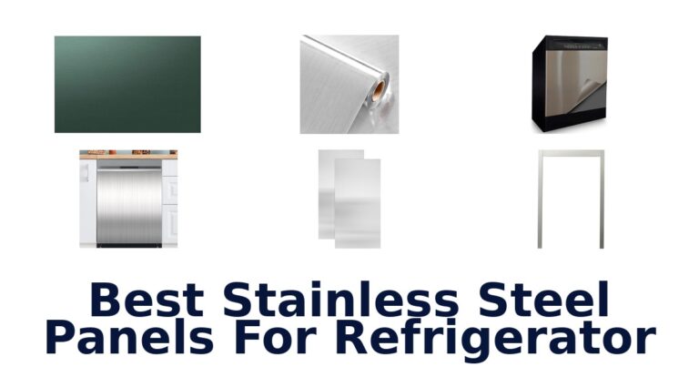 best stainless steel panels for refrigerator