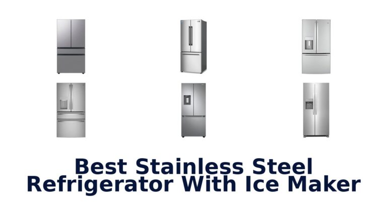 best stainless steel refrigerator with ice maker