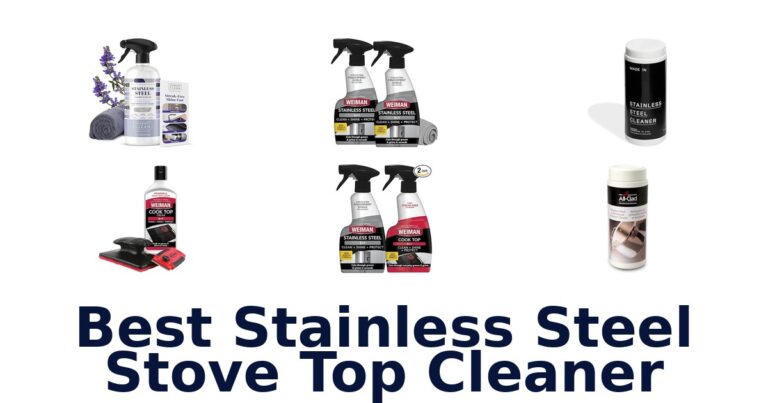 best stainless steel stove top cleaner
