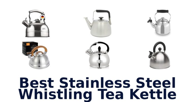 best stainless steel whistling tea kettle