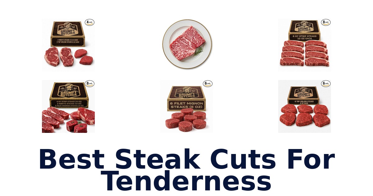 best steak cuts for tenderness