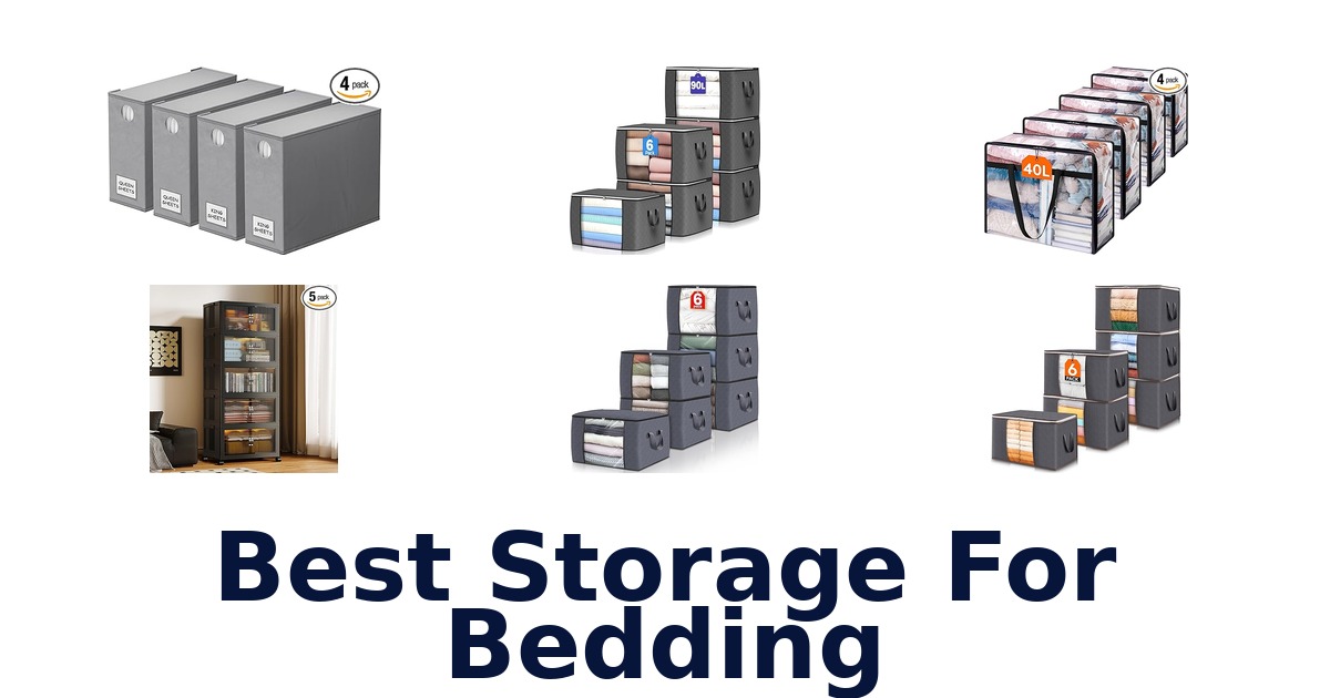 best storage for bedding