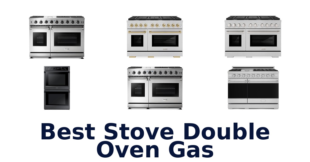 best stove double oven gas