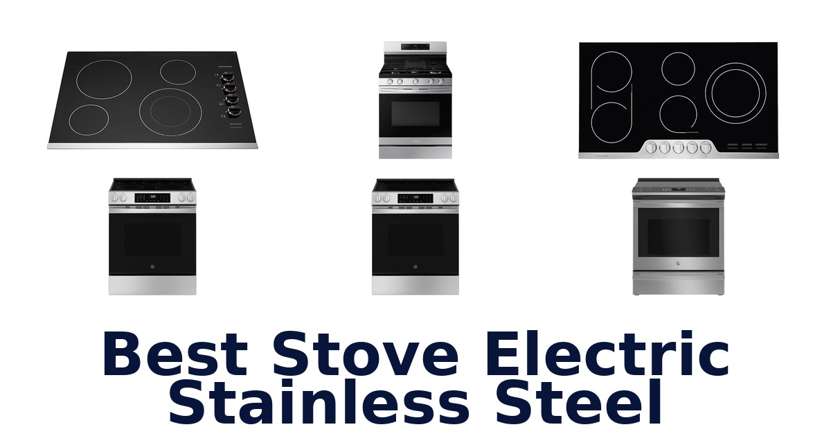 best stove electric stainless steel