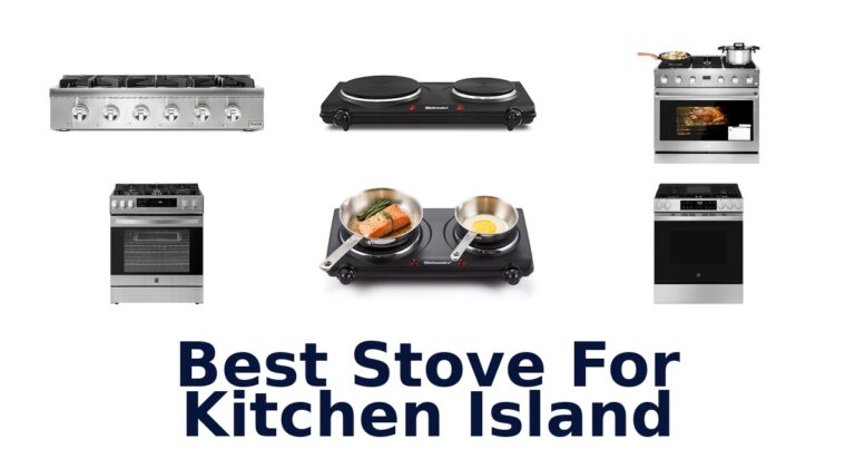 best stove for kitchen island