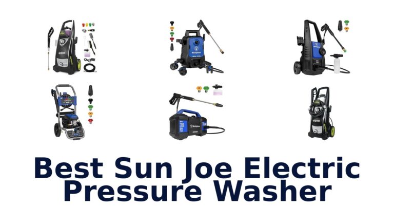 best sun joe electric pressure washer