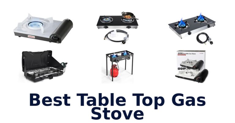 best table top gas stove