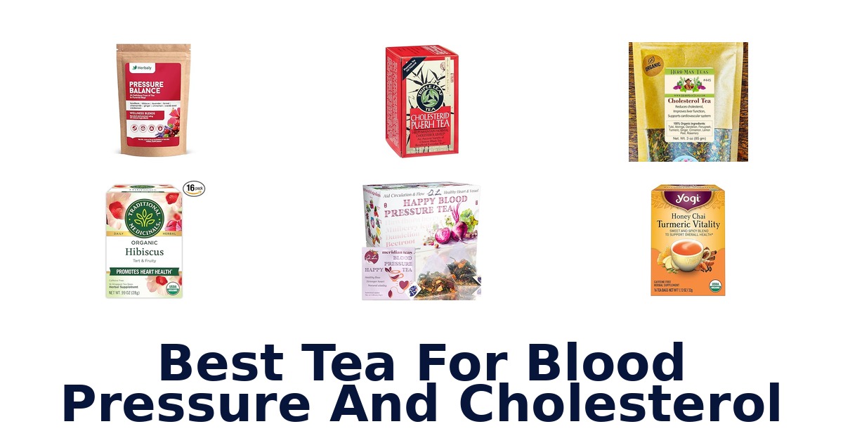 best tea for blood pressure and cholesterol