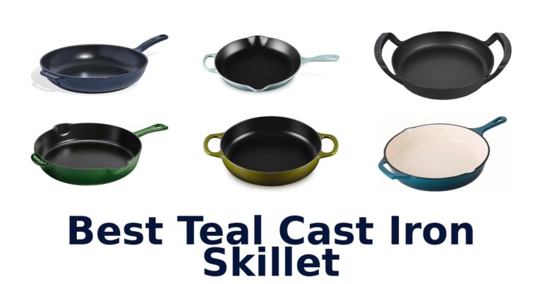 best teal cast iron skillet