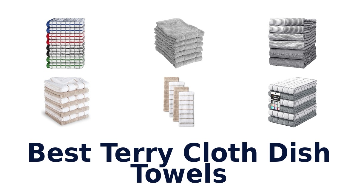 best terry cloth dish towels