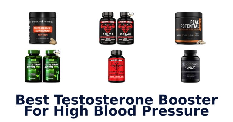 best testosterone booster for high blood pressure