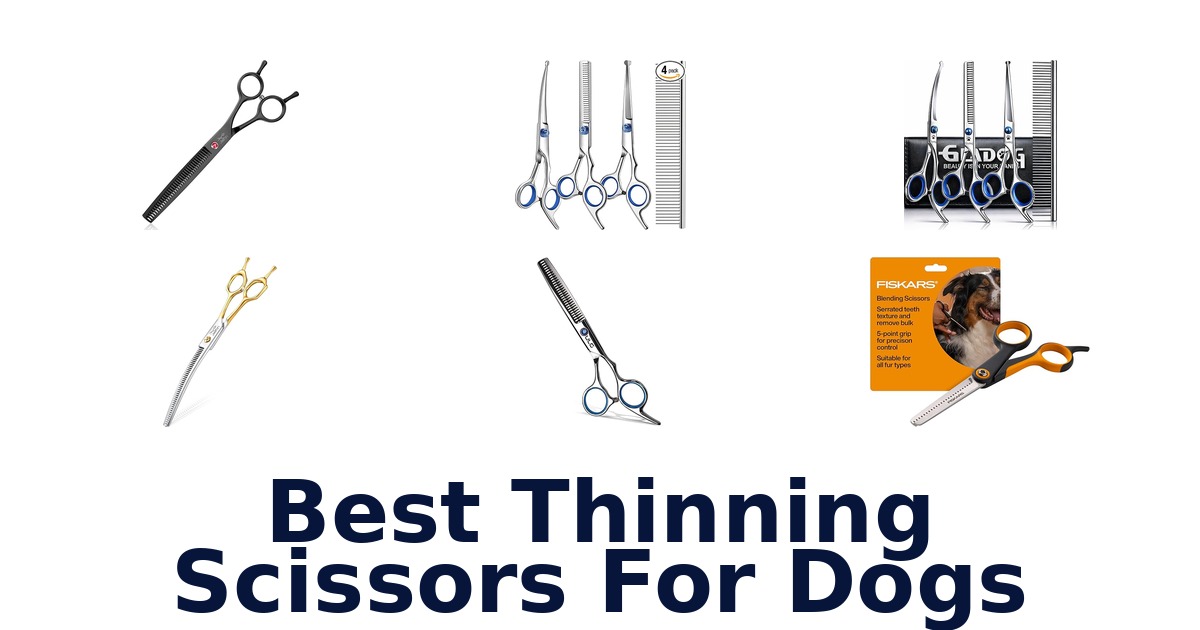 best thinning scissors for dogs