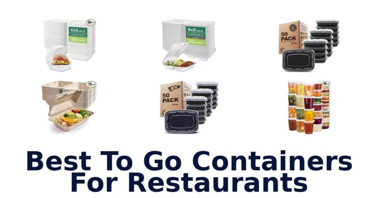 best to go containers for restaurants