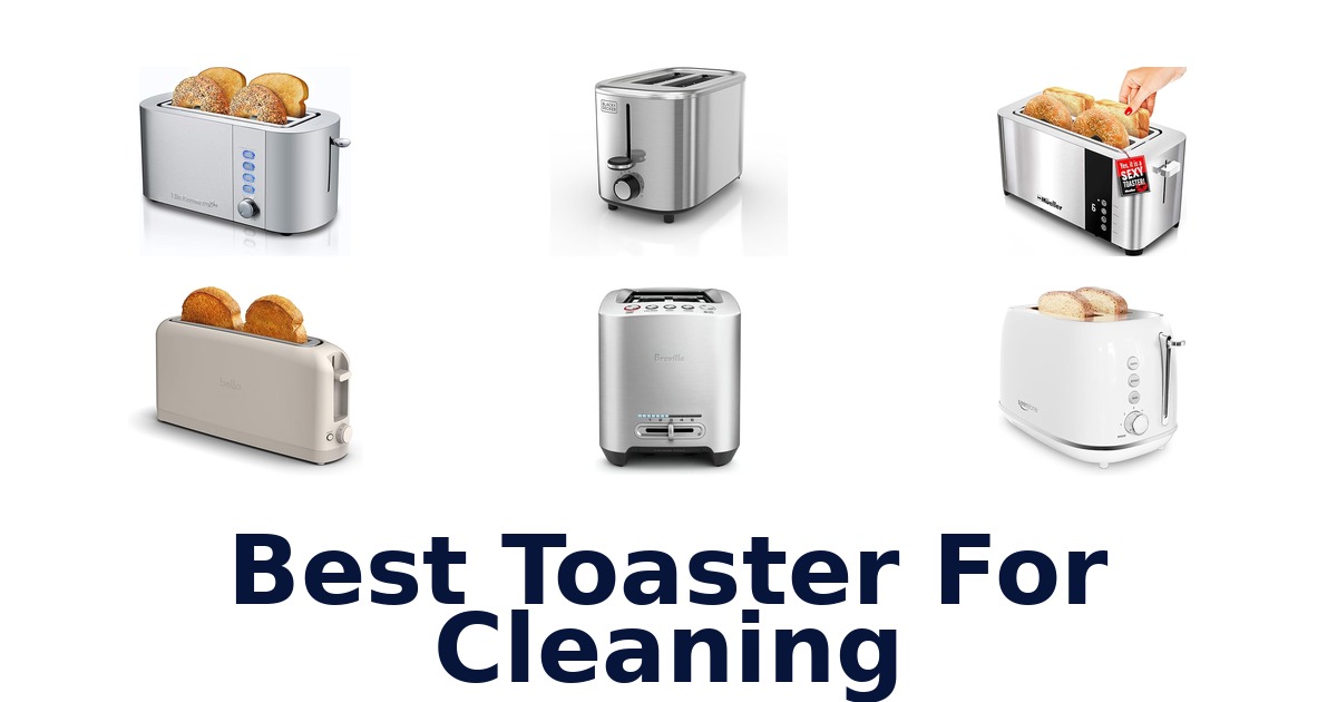 best toaster for cleaning