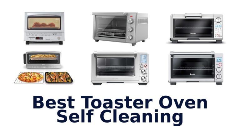 best toaster oven self cleaning