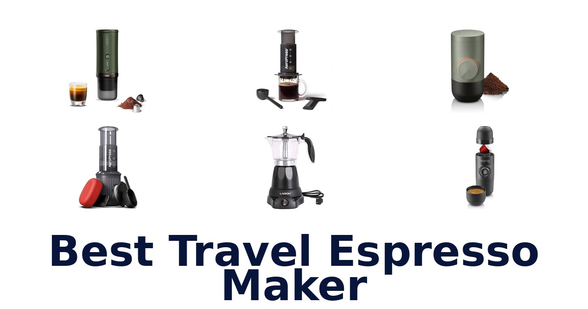 best travel espresso maker