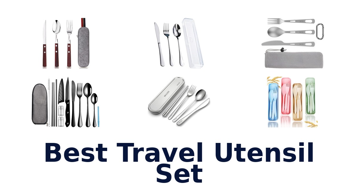 best travel utensil set