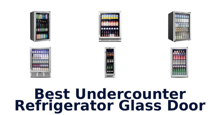 best undercounter refrigerator glass door
