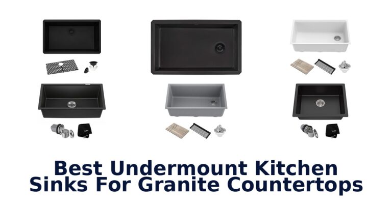 best undermount kitchen sinks for granite countertops