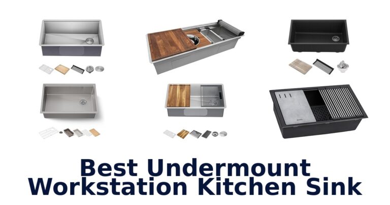best undermount workstation kitchen sink