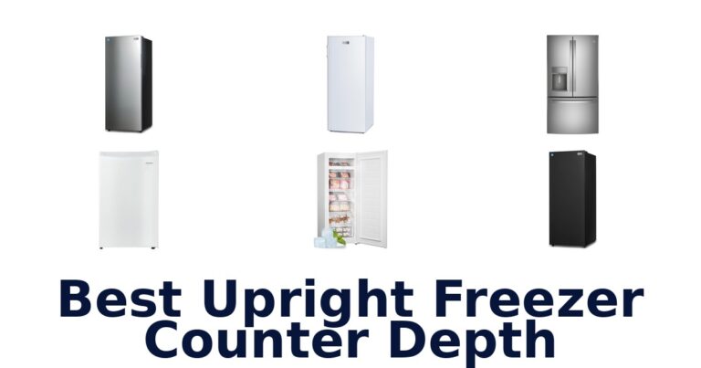 best upright freezer counter depth