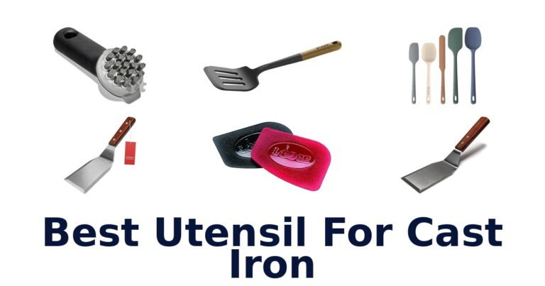 best utensil for cast iron