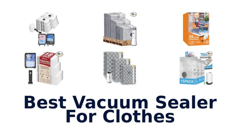 best vacuum sealer for clothes