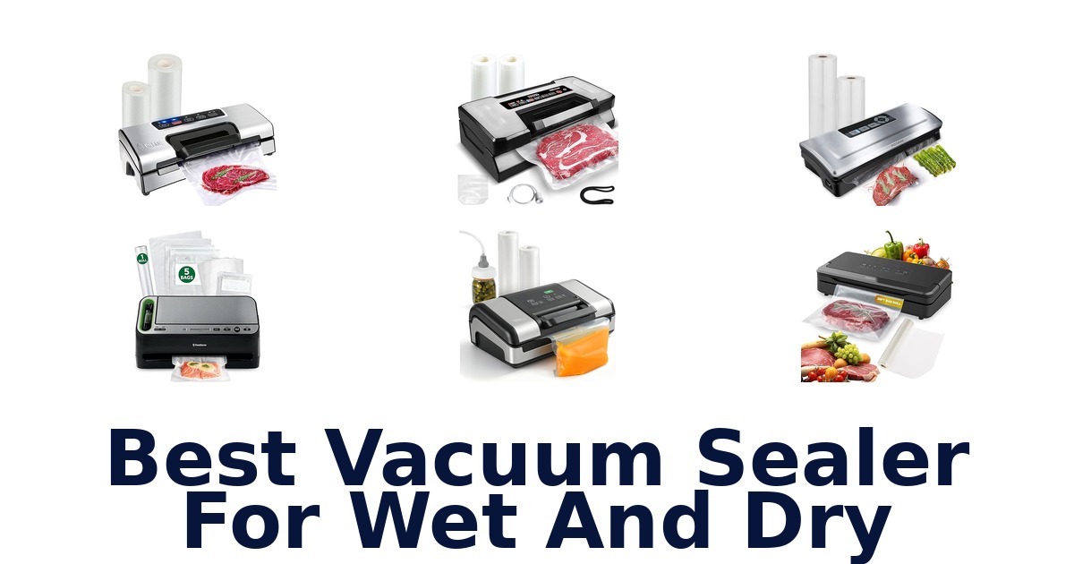 best vacuum sealer for wet and dry