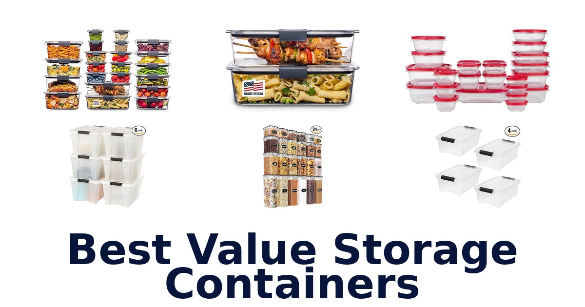 best value storage containers